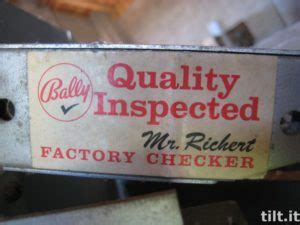 bally quality control